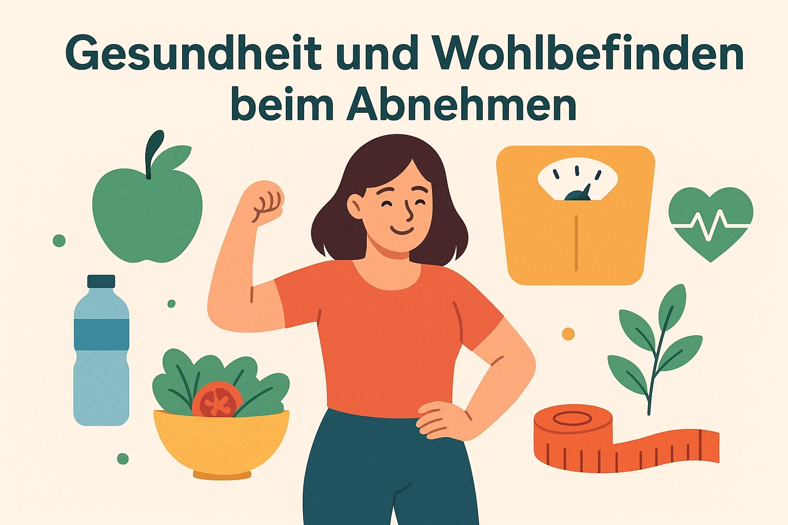 Gesundheit und Wohlbefinden beim Abnehmen